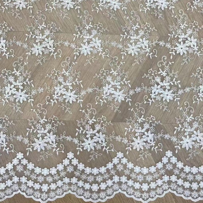 Water Soluble Women's Polyester Sequin Fabric for Women's Wear Wholesa 6